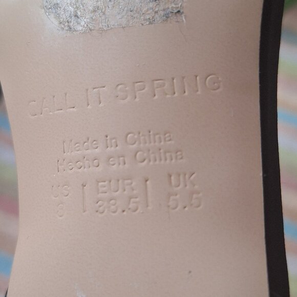 Black strappy heels - Picture 6 of 7